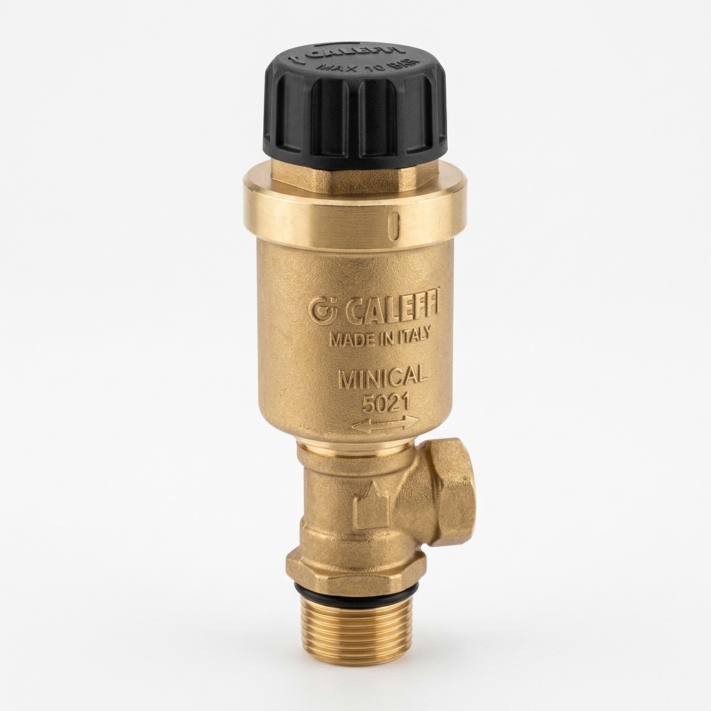Caleffi 502140 1/2" M Minical Otomatik Purjör
