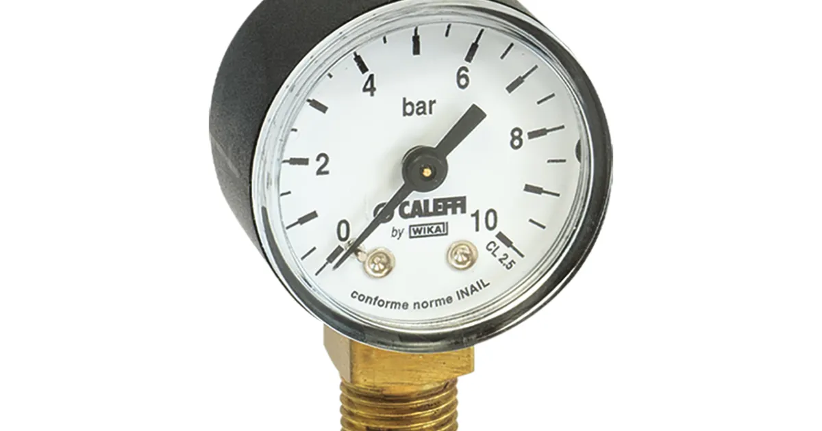 0–10 bar basınç saati.